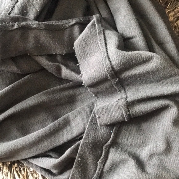 Comfy dark gray tube top maxi dress - Picture 6 of 6